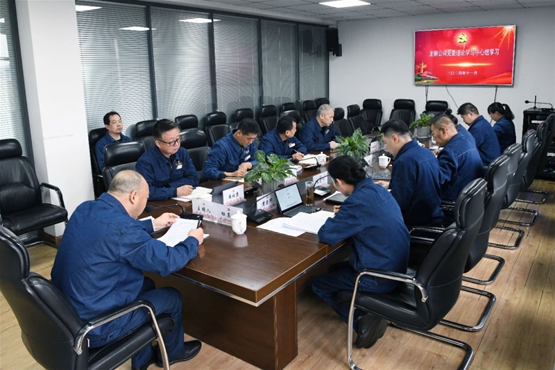 公司召开党委实际进修中间组进修集会
